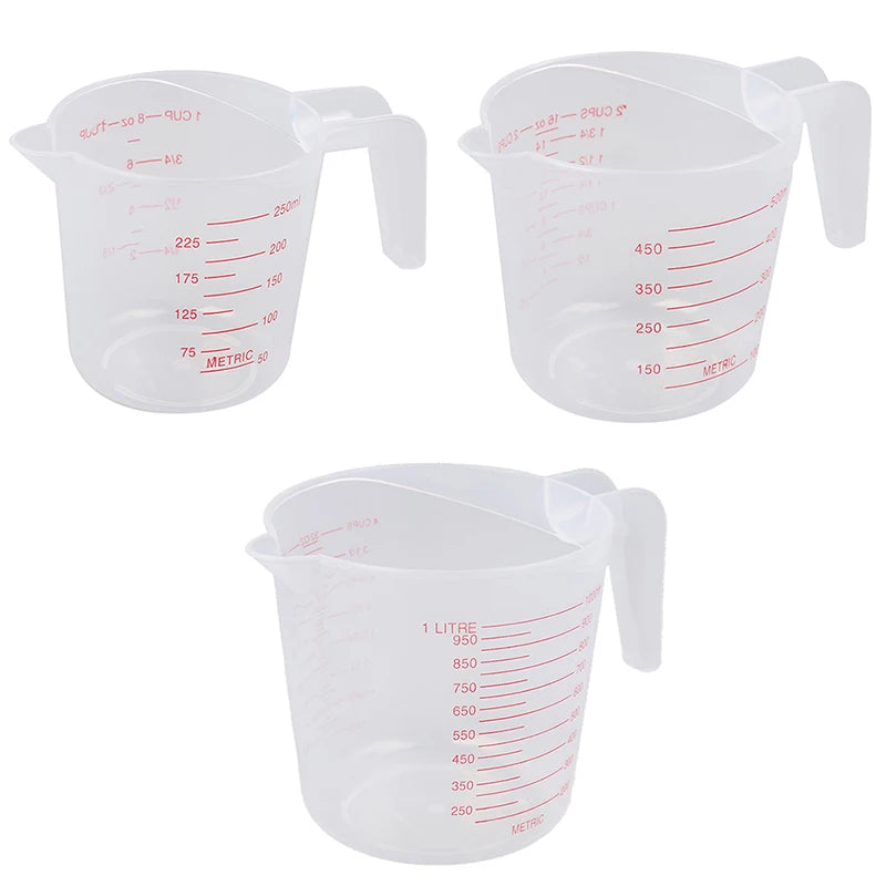 Plastic Measuring Cup Jug (25ml-1000ml)