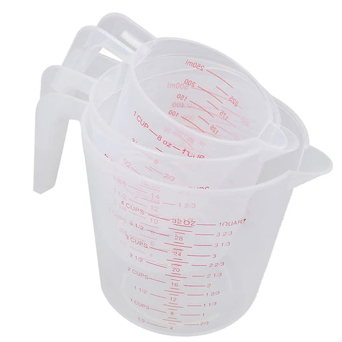 Plastic Measuring Cup Jug (25ml-1000ml)