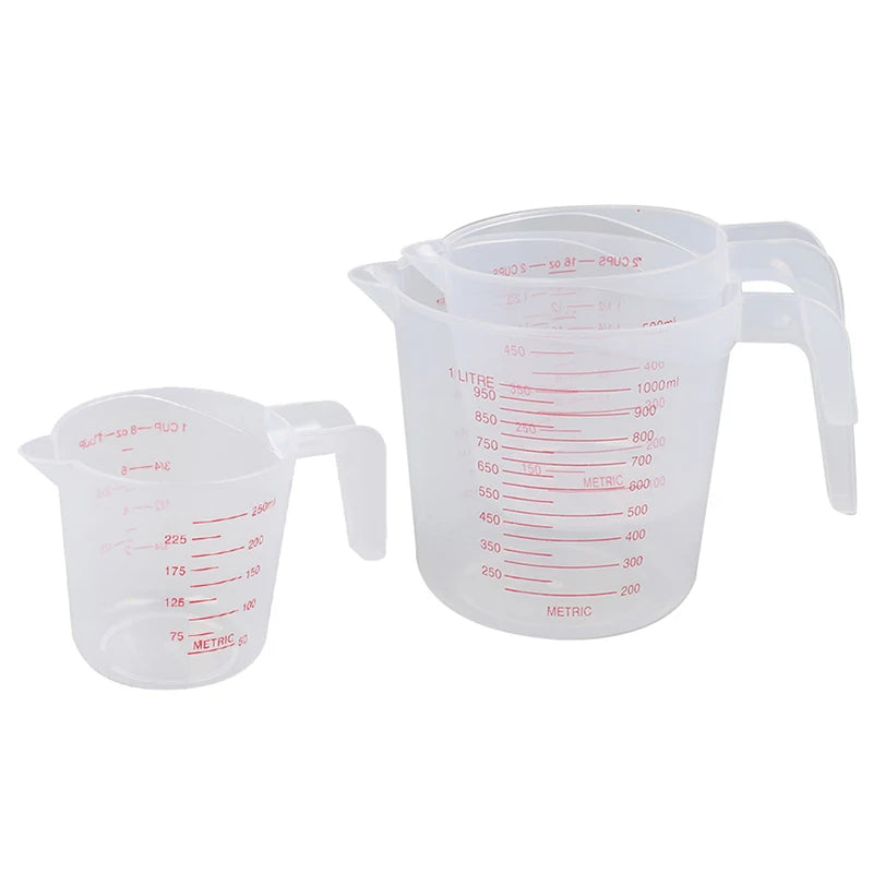 Plastic Measuring Cup Jug (25ml-1000ml)