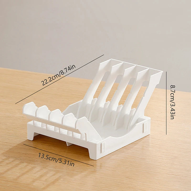 Dish Organizer Rack - Vertical Plate Dish Drying Rack