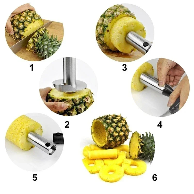 Stainless Steel Pineapple Slicer and Corer